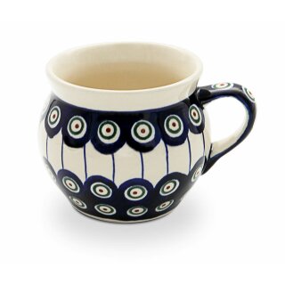 Large sphere mug with a capacity of 0.42 litres what is also called bohemian cup in the decor 8