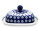 Oval butter dish for 250g (1 piece of butter) Pattern 8