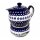 1,0 Liter moderne Teekanne mit Stövchen Dekor 166a