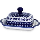 Traditional butter dish in decor 166a