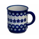 Mug with round handles in the decor 166a