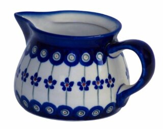 400 ml Milchkännchen Sahnekännchen Ø14,4 cm, H 8,0 cm – klassisch kompakt, gedrungen, Dekor 166a