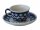 Tasse mit Untertasse (Espressotasse), 0,11 Ltr. Dekor 8