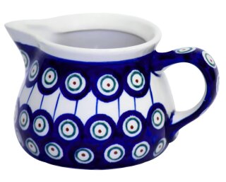 400 ml Milchkännchen Sahnekännchen Ø14,4 cm, H 8,0 cm – klassisch kompakt, gedrungen, Dekor 8