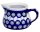 400 ml Milchkännchen Sahnekännchen Ø14,4 cm, H 8,0 cm – klassisch kompakt, gedrungen, Dekor 8