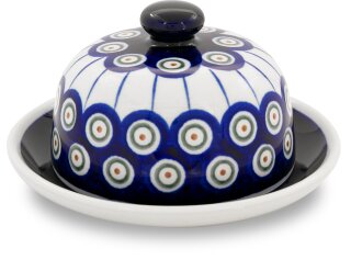 Käseglocke S / Buttedose für Rollbutter - Ø14,0 cm, Dekor 8