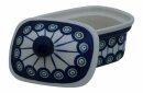 Margarinedose / Butterdose mit Deckel für 250g, Dekor 8