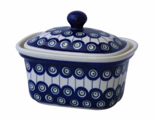 Margarinedose / Butterdose mit Deckel für 500g, Dekor 8