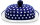 Oval butter dish for 250g (1 piece of butter) Pattern 42