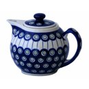 1,0 Liter moderne Teekanne mit Stövchen Dekor 8