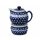 1.0 Liter modern teapot with warmer pattern 8