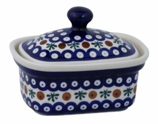 Margarinedose / Butterdose mit Deckel für 250g, Dekor 41