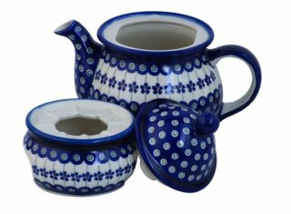 Stövchen + Kaffeekanne 1.7L, Dekor 166a