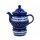 1,7 Liter Teekanne mit Stövchen Dekor 166a