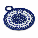 Round Breakfast Cutting Board with Handle –...