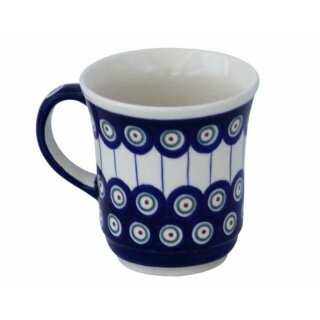 Curved formed mug with a capacity of 0.35 litres in the decor 8