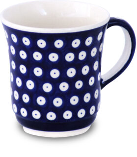 Curved formed mug with a capacity of 0.35 litres in the decor 42