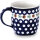 350 ml Coffee Mug – Bulbous Handled Mug with Wide Opening, Pattern 41