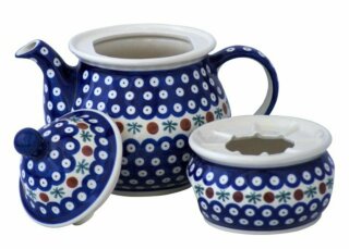 Kaffeekanne + Stövchen 1.7L, Dekor 41
