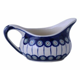 Modern sauce boat (sauces bowl) with handle - 0.45 litres - in decor 8