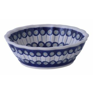 decorative bowl with scalloped edge in the decor 8