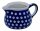 400 ml Milchkännchen Sahnekännchen Ø14,4 cm, H 8,0 cm – klassisch kompakt, gedrungen, Dekor 42