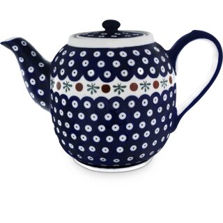 Large tea or coffee pot 1.5 litres with a long spout and handle in the decor 41