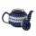 1.0 Liter teapot with warmer pattern 166a