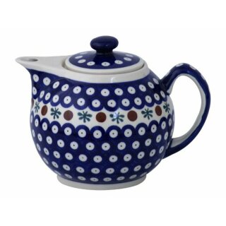 Modern 1.0 litres teapot with warmer in the decor 41