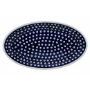 Simple oval serving tray in the decor 42