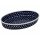 Oval baking dish decorated in the decor 42