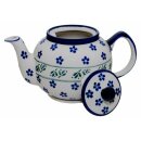 Tea or coffee pot 1.0 litres with a long spout in the decor 163a