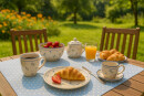Flat Plate (Breakfast Plate) Ø19.5 cm, H=2.4 cm, Pattern 111