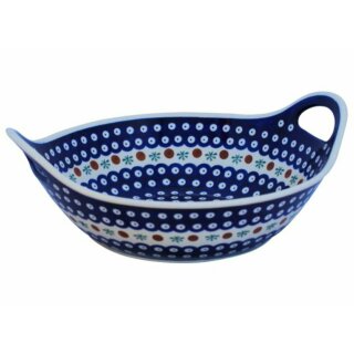Round fruit Bowl with handles. Decor 41