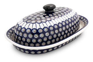 Boleslawiec Bread Bin in the Dekor 8