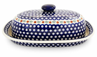 Boleslawiec Bread Bin in the Dekor 41