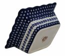 Square bowl 24x24cm h=10.5cm v=2.0 litres  decor 166a