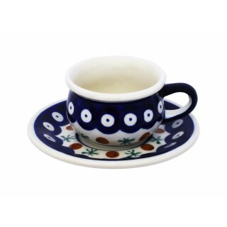 40 ml Espresso cup with saucer, Ø 5.8/10.0 cm, H 3.8/1.6 cm, Decor 41
