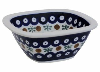 Square Boleslawiec Bowl. Decor 41