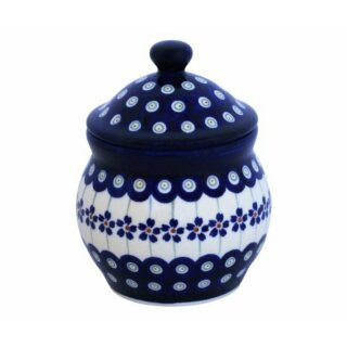 Round storage box with cover in the decor 166a