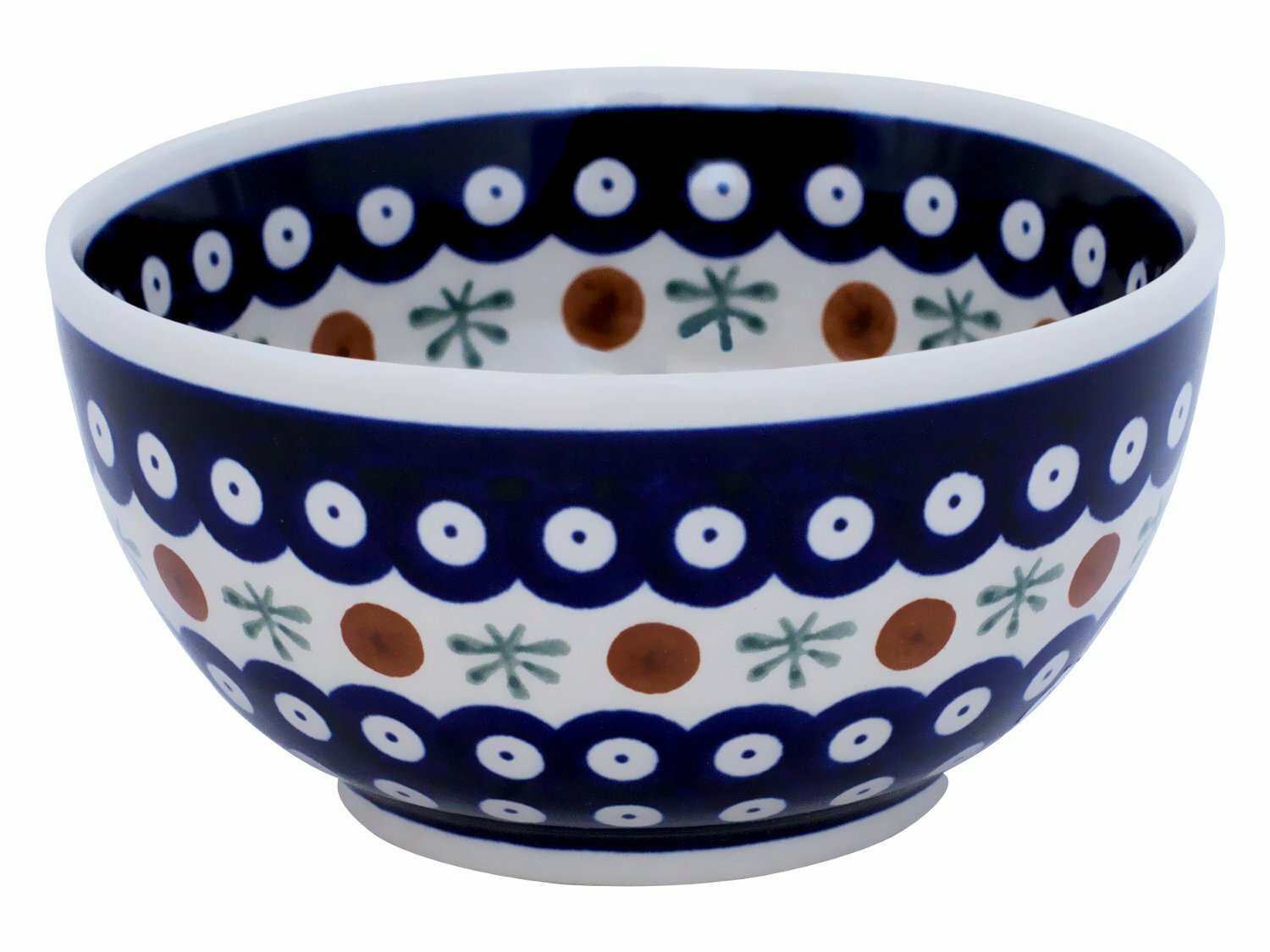 Small round bowl also painted with interior decor 41