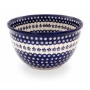 Big salad bowl which also is inside decorated decor 166a