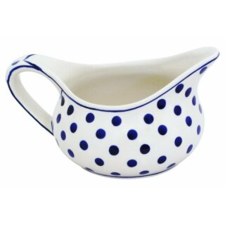 Modern sauce boat (sauces bowl) with handle - 0.45 litres - in decor 37