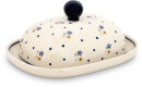 Butterdose oval für 250g (1 Stück Butter) Dekor 111