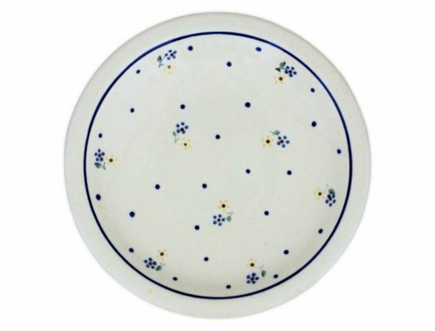 flacher Teller (Kuchenteller), Ø17,4 cm, H=2,2cm, Dekor 111, 6,99