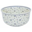 Beautiful big salad bowl which also is inside decorated...