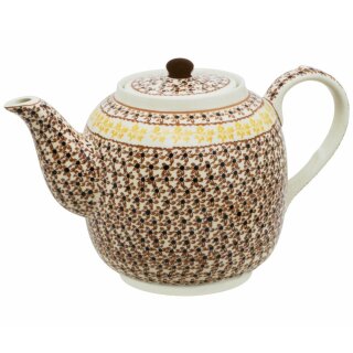 Large tea or coffee pot 1.5 litres with a long spout and handle in the decor 973