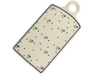 rechteckiges Schneidebrett mit Griff 28,5 x 14,3 cm , Dekor 111