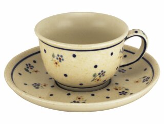 Double espresso cup in the decor 111
