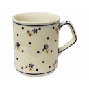 Modern mug with square handles in the decor 111